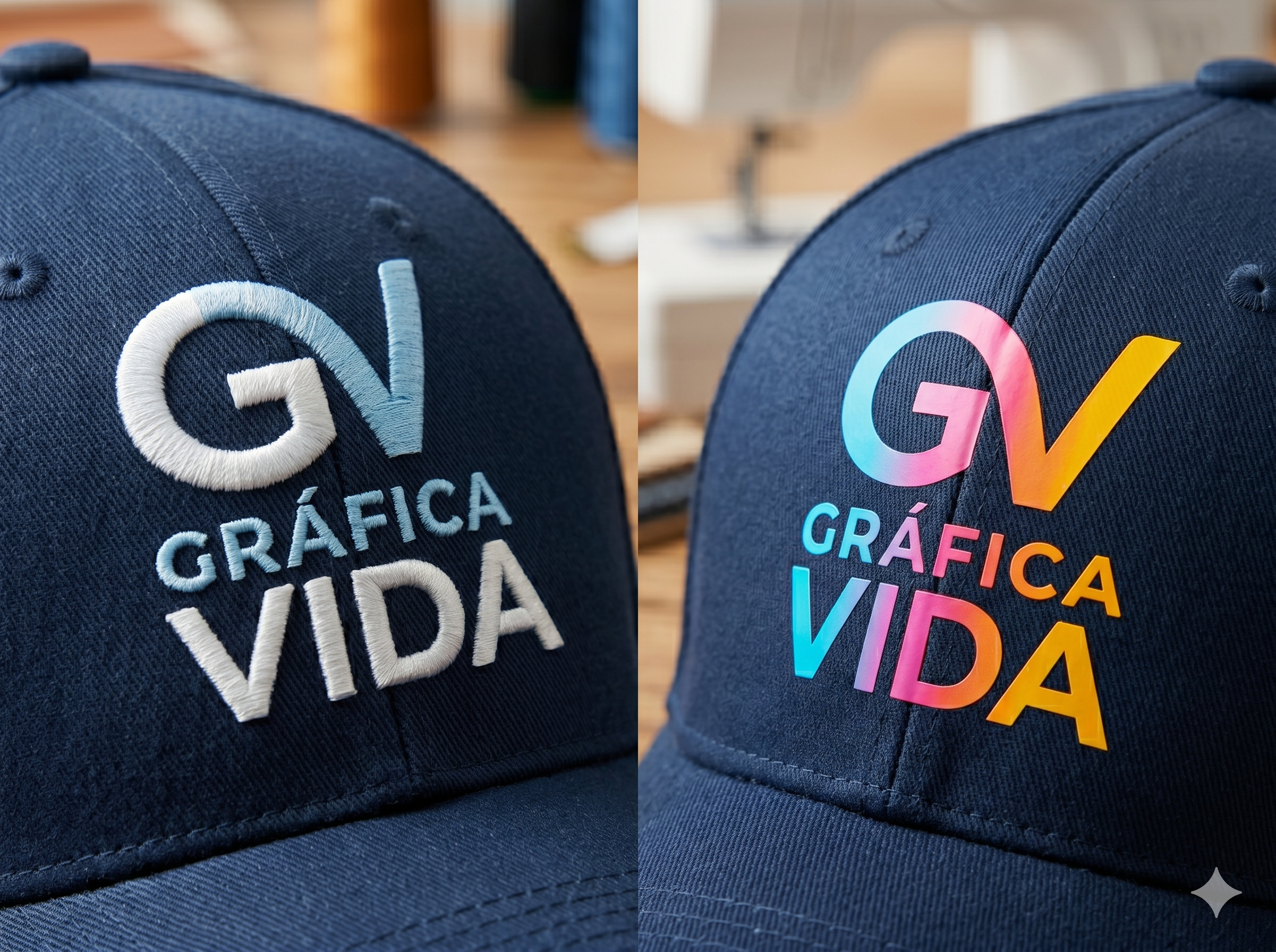 Boné personalizado corporativo: bordado ou estamparia?