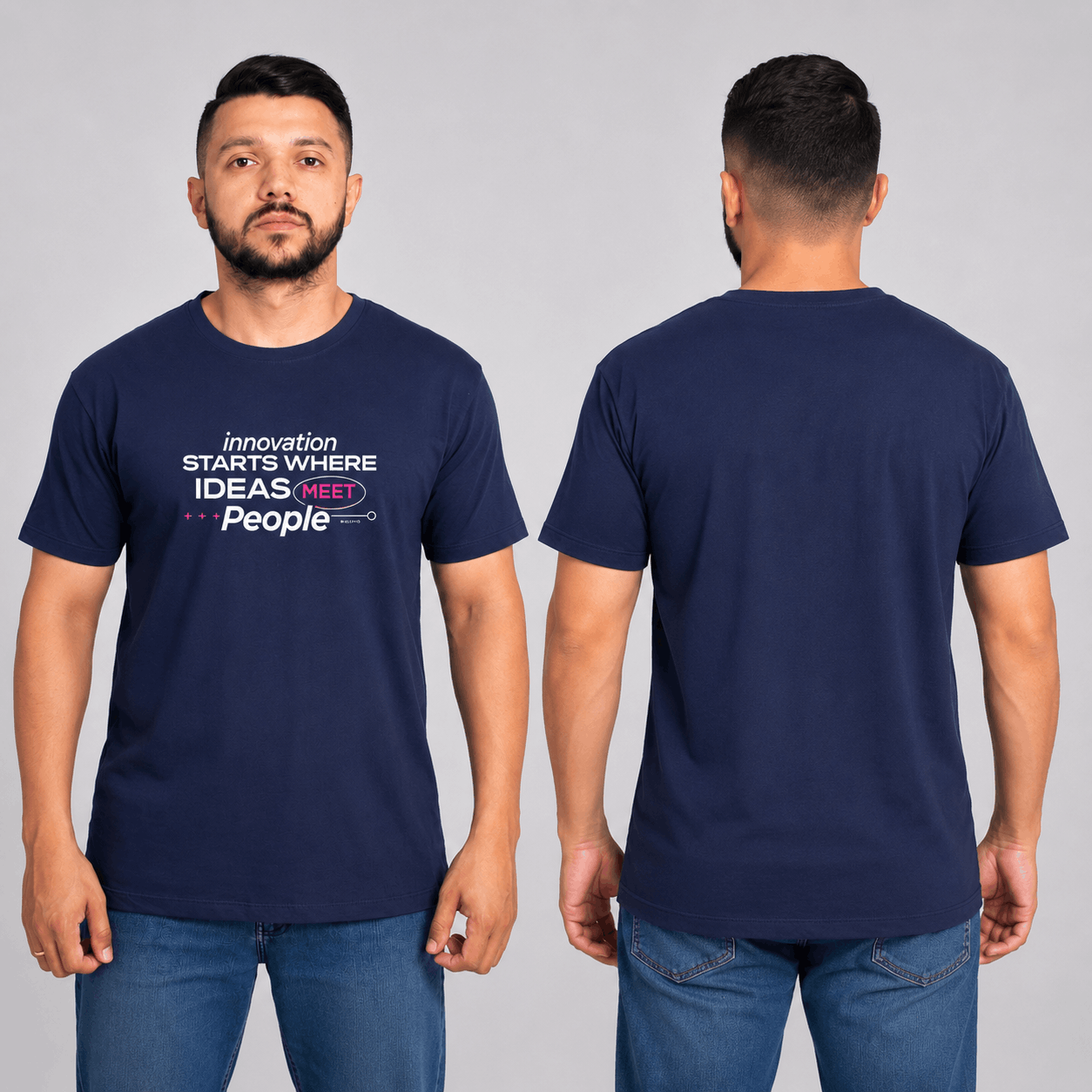 Camiseta de algodão personalizada — RD Summit